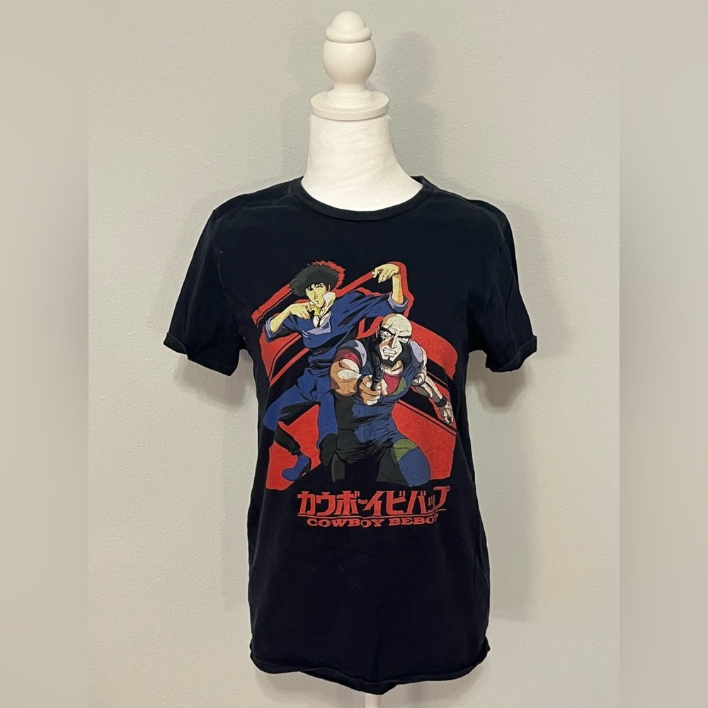 Cowboy Bebop Black Graphic T-Shirt